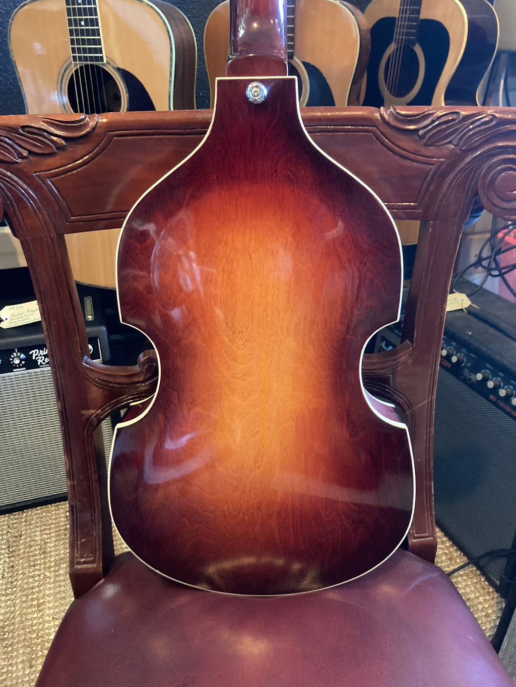 David Malpas - Hofner  Ignition bass copy