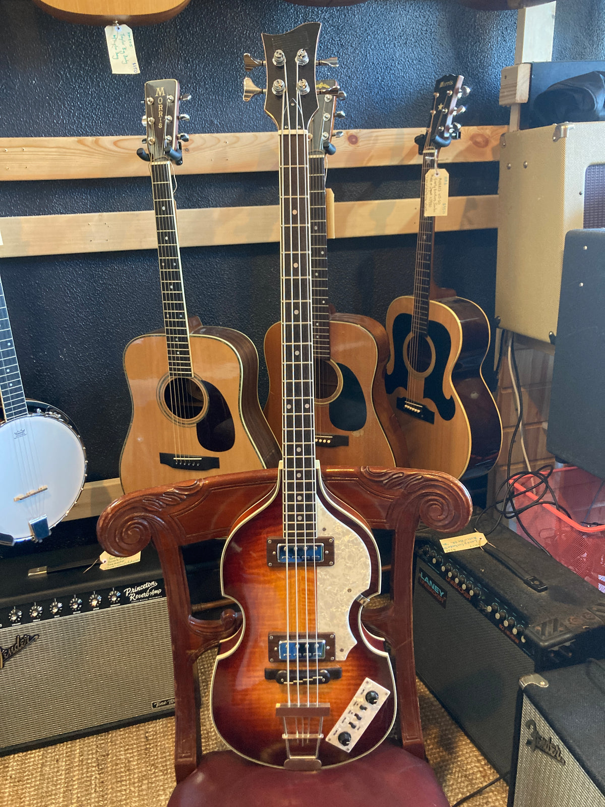 David Malpas - Hofner  Ignition bass copy