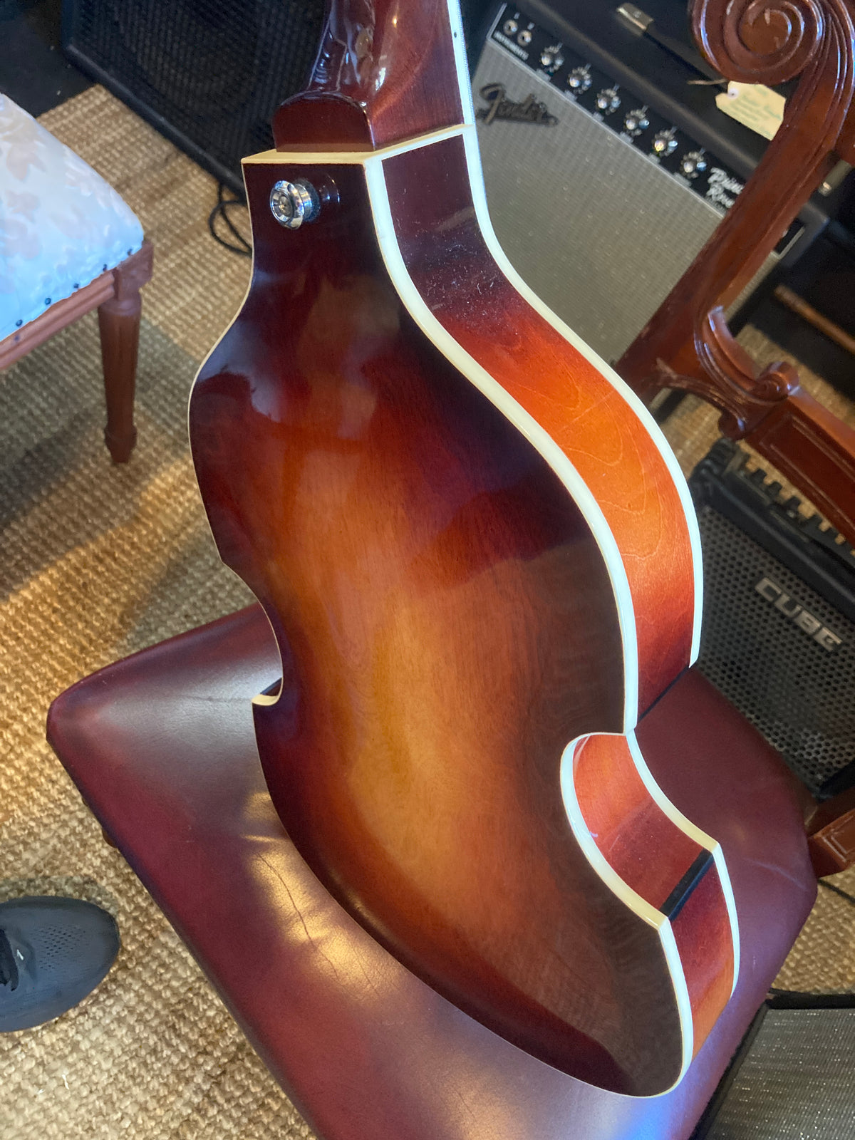 David Malpas - Hofner  Ignition bass copy