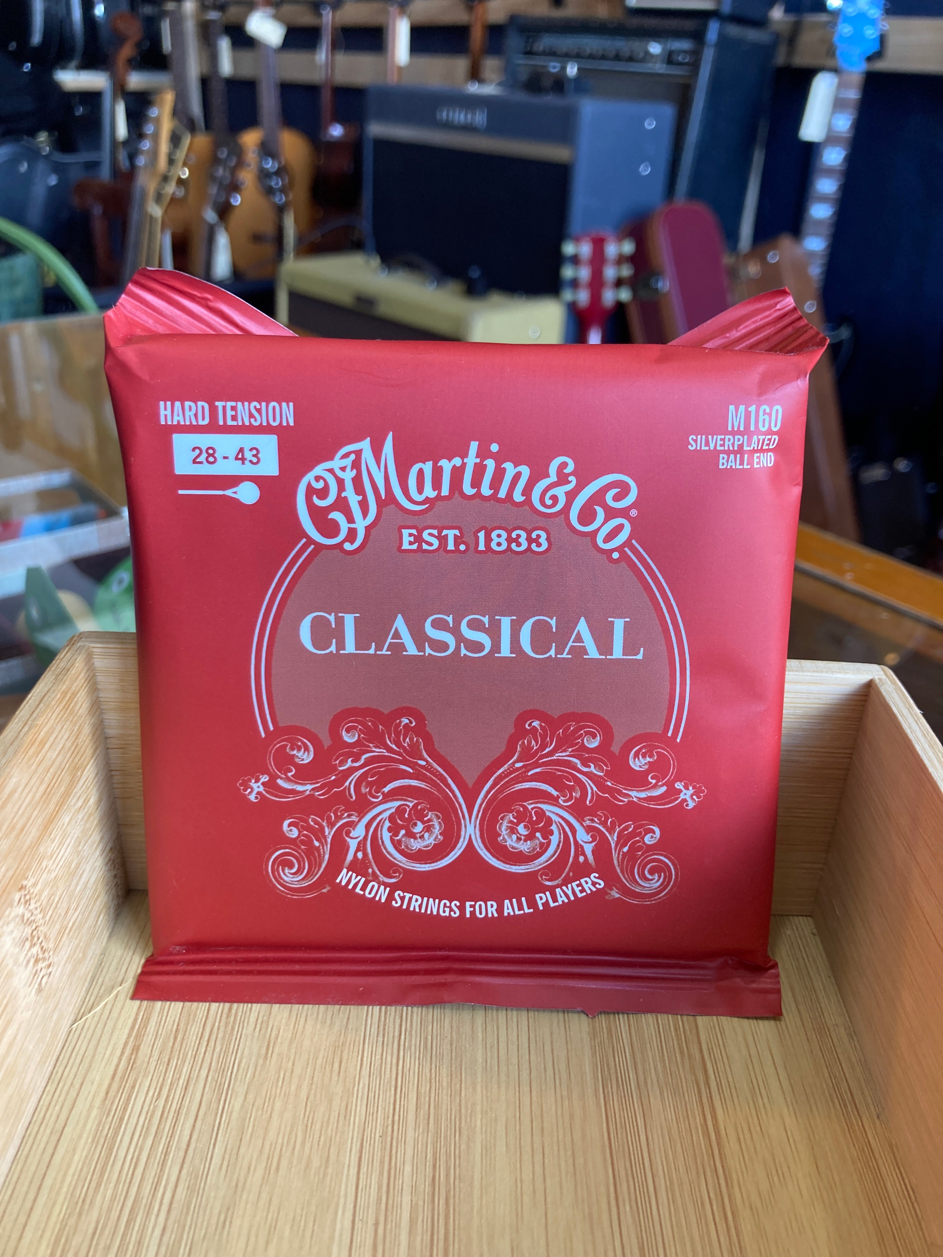 Martin M160 NYLON STRINGS BALL ENDED
