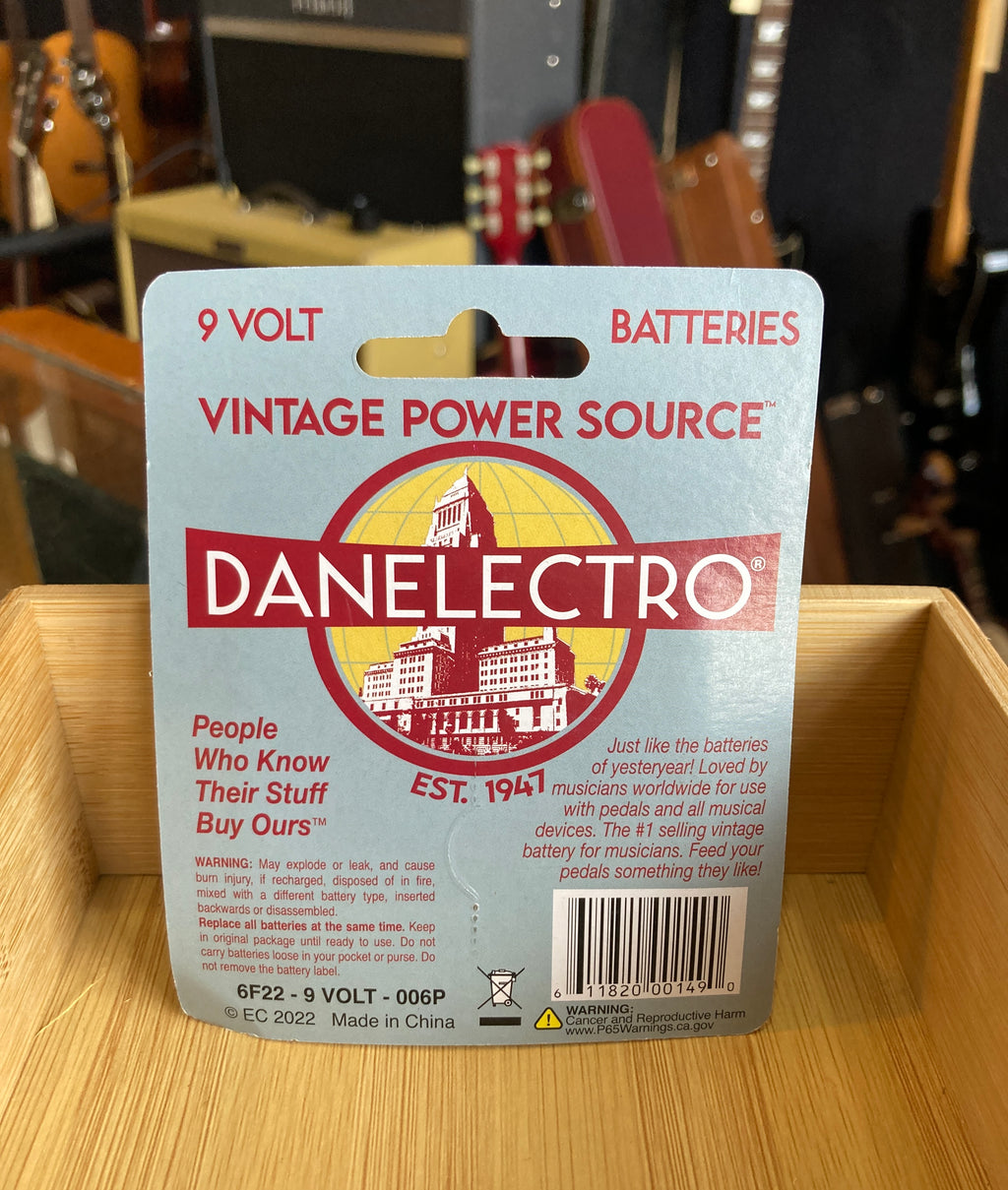 Danelectro 9V Batteries