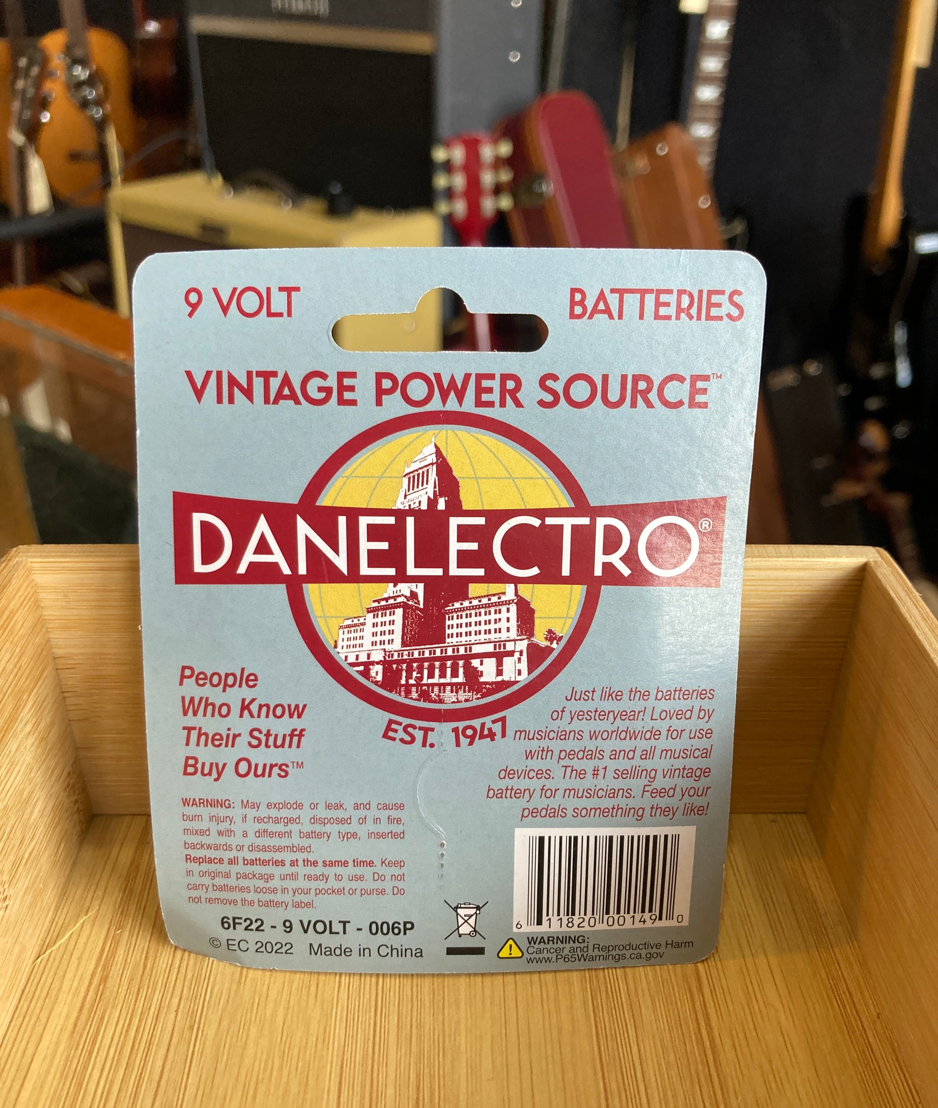 Danelectro 9V Batteries