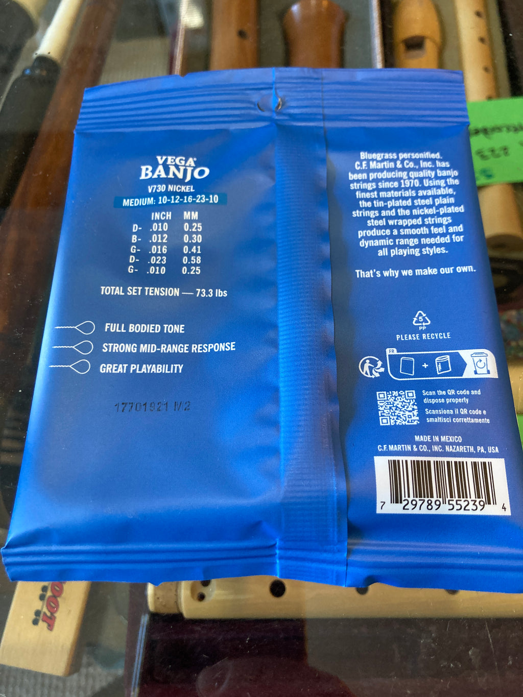 Martin - V730 Banjo Strings